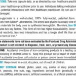 XYMOGEN Ferro Glicinato - Suplemento de Ferro de Alta Absorção para Níveis de Hemoglobina Saudáveis - 3