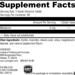 XYMOGEN Melatonina 3 mg - Suporte ao Sono e Ritmo Circadiano em Comprimidos Veganos - 2