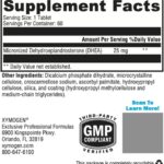 XYMOGEN DHEA Micronizado 25 mg - Suporte Hormonal para Andrógenos e Estrogênios - 60 Tabletes - 2