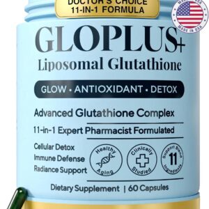 Complexo Lipossomal de Glutatião 1150mg + NAC - Suporte Antioxidante para Pele, Cabelo e Imunidade