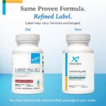 XYMOGEN 5-MTHF Plus B12 - Suplemento de Folato e Vitamina B12 para Saúde do Sistema Nervoso - 3