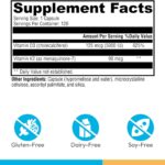 XYMOGEN K2-D3 5000 - Suplemento de Vitamina D3 e K2 para Saúde Imunológica, Óssea e Cardiovascular - 2