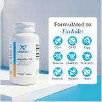 XYMOGEN RegeneMax Plus - 500 mcg de Biotina para Suporte à Pele, Unhas e Cabelo com Saúde Óssea e Articular - 6