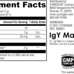 XYMOGEN IG 26 DF - Fibra Pré-biótica Dietética com Anticorpos IgY para Saúde Imunológica e Intestinal - 2
