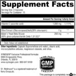 XYMOGEN Immune Essentials - 1.000 mg de Vitamina C e Extrato de Folha de Oliveira - Suporte ao Sistema Imunológico e Antioxidante - 2
