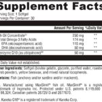 XYMOGEN CoQmax Omega 50 mg - Suporte Cardíaco com Coenzima Q10 e Óleo de Peixe Omega-3