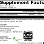 XYMOGEN Xcellent A 3000 - Vitamina A para Suporte Imunológico e Saúde Celular - 60 Cápsulas Veganas - 3