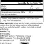 XYMOGEN PhosphaLine - Suplemento de Fosfatidilcolina para Saúde do Fígado e Cardiovascular - 100 Softgels - 3