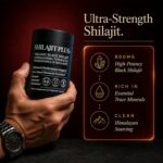 Shilajit Preto de Alta Potência com 80% de Ácido Fulvico - Aumenta Testosterona e Vitalidade Masculina - 7