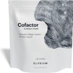 ELYSIUM Cofactor – Pó de Peptídeos de Colágeno 4-em-1 com NAD+, Ácido Hialurônico e Vitamina C para Saúde da Pele, Cabelo e Articulações