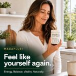 Raiz de Maca Preta Orgânica Plus+Ultra - 40.000mg de Energia, Vitalidade e Suporte Testosterona - 6