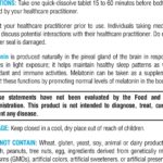XYMOGEN Melatonina 3 mg - Suporte ao Sono e Ritmo Circadiano em Comprimidos Veganos - 5