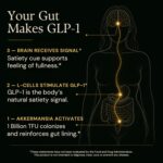 Suplemento GLP-1 8 em 1 Plus+Ultra - Controle de Apetite e Metabolismo com Akkermansia e Turma Rica - 5
