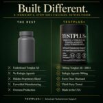Aumentador de Testosterona Para Homens Plus+Ultra - 1.450mg com Tongkat Ali 700mg, Fadogia Agrestis e Ashwagandha - Libido e Força - 8