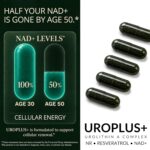 Suplemento Urolithin A 1250mg - Complexo Lipossomal 10 em 1 para Energia Celular e Longevidade - 7