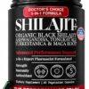 Shilajit Preto de Alta Potência com 80% de Ácido Fulvico - Aumenta Testosterona e Vitalidade Masculina