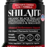 Shilajit Preto de Alta Potência com 80% de Ácido Fulvico - Aumenta Testosterona e Vitalidade Masculina