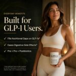 GLP-1 Plus+ - Suplemento Sinbiótico para Saúde Digestiva, Náusea e Inchaço - 60 Cápsulas - 2