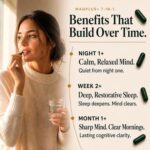 Magnesium L-Threonate Plus+Ultra - Suplemento para Sono Restorador e Aumento da Memória - 6
