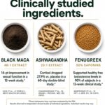Raiz de Maca Preta Orgânica Plus+Ultra - 40.000mg de Energia, Vitalidade e Suporte Testosterona - 7