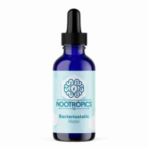 Água Bacteriostática Absolute Nootropics 30mL - Solução Estéril para Diluição de Medicamentos