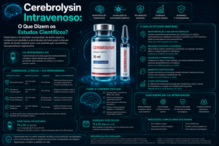 CBL-008 — Cerebrolysin Intravenoso: O Que Dizem os Estudos Científicos? 1 CBL-008 — Cerebrolysin Intravenoso: O Que Dizem os Estudos Científicos?