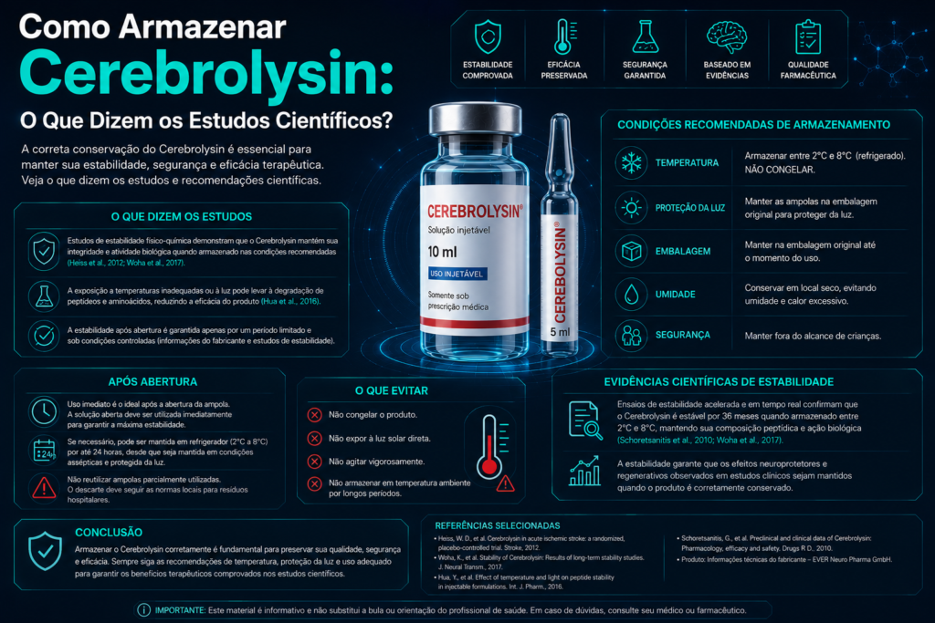 CBL-009 — Como Armazenar Cerebrolysin: O Que Dizem os Estudos Científicos? 1 CBL-009 — Como Armazenar Cerebrolysin: O Que Dizem os Estudos Científicos?
