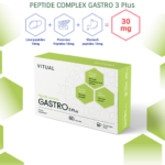 Gastro 3 Plus Vitual - Complexo Bioregulator Peptídico para Saúde Digestiva em 60 Cápsulas