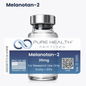 Melanoten-2 Pure Health Peptides 10mg - Peptídeo Sintético para Pesquisa Laboratorial Avançada - 10mg