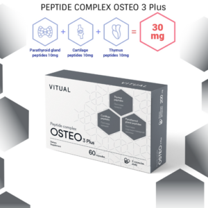 Osteo 3 Plus Vitual 20 Cápsulas - Suporte Avançado ao Sistema Musculoesquelético e Articulações