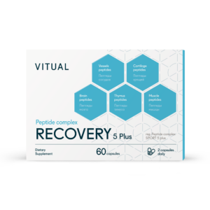 Sport-Recovery 5 Plus Vitual - Complexo de Peptídeos para Recuperação Muscular e Aumento de Desempenho