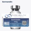 Sermorelin Pure Health Peptides 5mg e 10mg – Peptídeo Liofilizado
