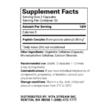Adrenact - Bioregulator Natural de Peptídeos Adrenais Vita Peptides 60 Cápsulas - Suporte Endócrino e Vitalidade Geral - 4