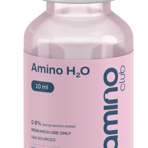 Amino H2O Research Supplies 10mL - Água Esterilizada para Pesquisa em Laboratório com Conservante