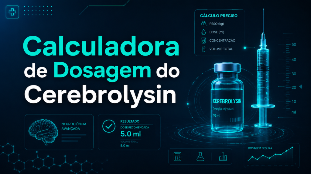 Calculadora de Dosagem do Cerebrolysin: Como Interpretar Corretamente os Protocolos Utilizados nos Estudos Científicos
