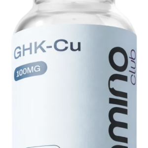 GHK-Cu Tripeptídeo de cobre 100 mg AminoClub- Suporte à Cicatrização e Remodelação Tecidual