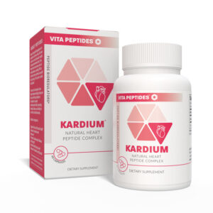 Kardium Vita Peptides - Bioregulator Natural de Peptídeos para Coração e Saúde Cardiovascular