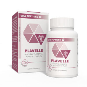 Plavelle - Bioregulador Peptídico Natural de Placenta 30 Cápsulas - Vitalidade e Equilíbrio do Organismo