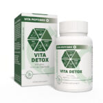 Vita Detox – Complexo Bioregulador de Peptídeos Naturais da Vita Peptides 30 Cápsulas para Bem-Estar Digestivo e Metabólico