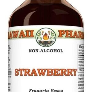 Extrato Líquido de Folhas de Morango Hawaii Pharm - Antioxidante Natural e Vegano 60ml