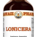 Tintura de Flor de Lonicera (Lonicera Japonica) - Extrato Líquido Vegano Natural para Saúde e Bem-Estar