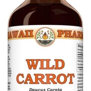 Extrato Líquido de Semente de Cenoura Selvagem Hawaii Pharm - Suporte Natural para Pele e Rins