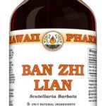 Extrato Líquido de Ban Zhi Lian (Scutellaria Barbata) - 60ml para Suporte ao Fígado e Detox Natural - 10