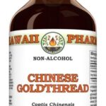 Extrato Líquido de Raiz de Goldthread Chinês (Coptis Chinensis) - Suporte Natural à Mobilidade Articular e Digestão - 60ml