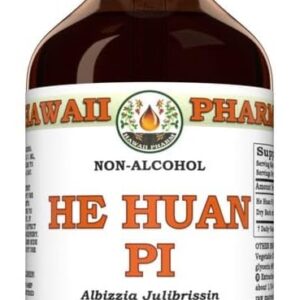 Extrato Líquido de Casca de He Huan Pi (Albizia Julibrissin) - Calma e Equilíbrio Emocional Natural - 60ml