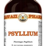 Extrato Líquido de Psyllium (Plantago Psyllium) - Fibras Naturais para Saúde Digestiva e Cardíaca - 10