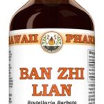 Extrato Líquido de Ban Zhi Lian (Scutellaria Barbata) - 60ml para Suporte ao Fígado e Detox Natural