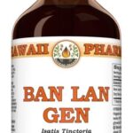 Extrato Líquido de Raiz de Ban Lan Gen (Isatis Tinctoria) 60ml - Limpeza e Conforto Digestivo Natural