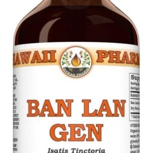 Extrato Líquido de Raiz de Ban Lan Gen (Isatis Tinctoria) 60ml - Limpeza e Conforto Digestivo Natural