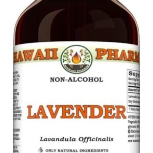 Extrato Líquido de Lavanda (Lavandula Officinalis) - 120ml - Relaxamento Natural e Vegan da Hawaii Pharm